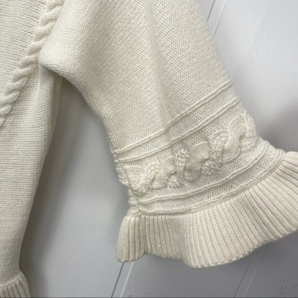 kate spade Ivory Cable Knit Sweater - Picture 9 of 14